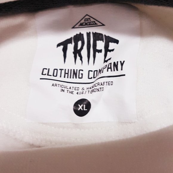 Trife Toronto White Crewneck Sweatshirt - Picture 2 of 2
